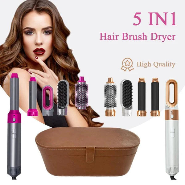 Beautifyze™ Professional Hair Curling and Straightener Dryer 5 In 1