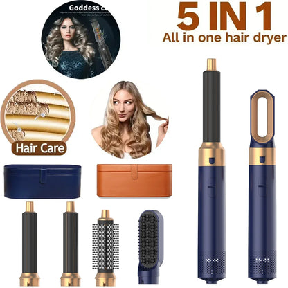 Beautifyze™ Professional Hair Curling and Straightener Dryer 5 In 1