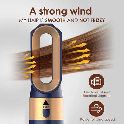 Beautifyze™ Professional Hair Curling and Straightener Dryer 5 In 1